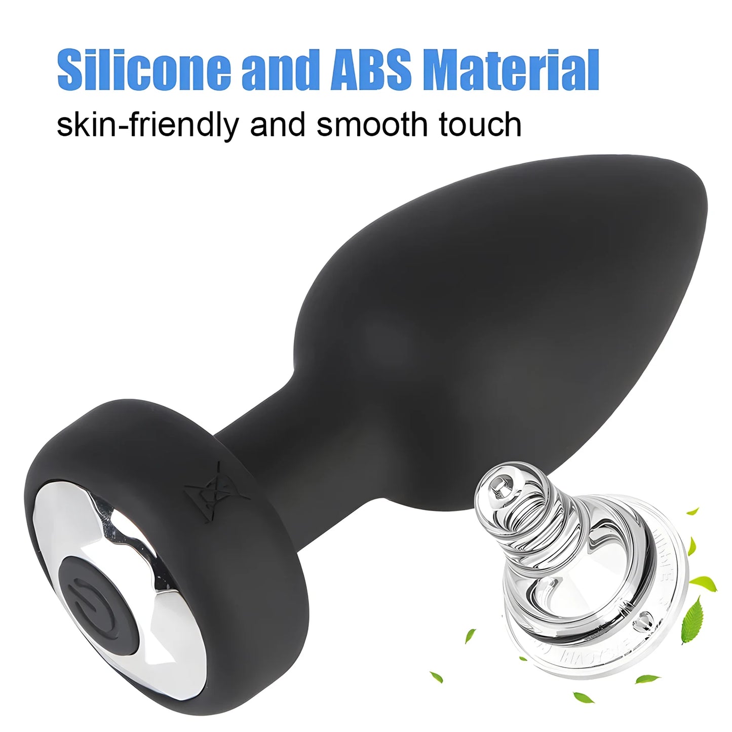 Anal Plug Vibrator for Men/Female Wireless Remote Control Butt Plug Portable Massager Dildo Vibration Sex Toys for Adult Toys