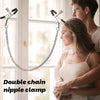 Exotic Accessories Bdsm Slave Nipple Clamps With Metal Chain Fetish Erotic Gadgets Breast Femdom Sex Toys For Women Adult Games