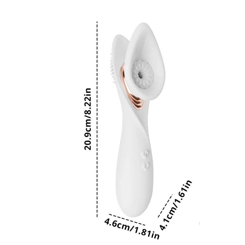 Powerful Vibration Sucking Vibrator for Women Vibrating Clitoris Sucker Female Oral Nipple Stimulator Sex Toys for Adults Goods