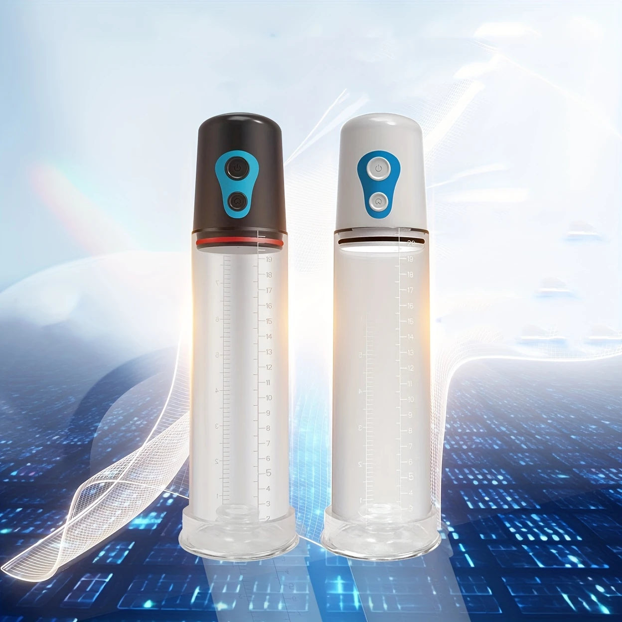 Electric Penis Pump Penis Enlarger Vacuum Pump Sex Toys for Men Penile Bigger Trainer Adult Male Masturbator Penis Enlargement