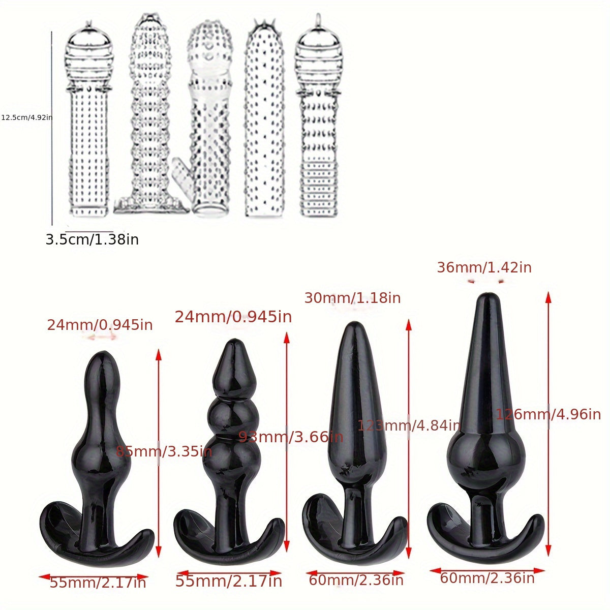 14/38pcs Sexy Toy Set: Fox Tail Butt Plug with Bodycon Skirt, Mask for Role Reversal, Anal Plug, Bondage Restraint Tools, BDSM Adult Play Cuffs, Blindfold, and Spanking Accessories -Safe, Comfortable, and Fun
